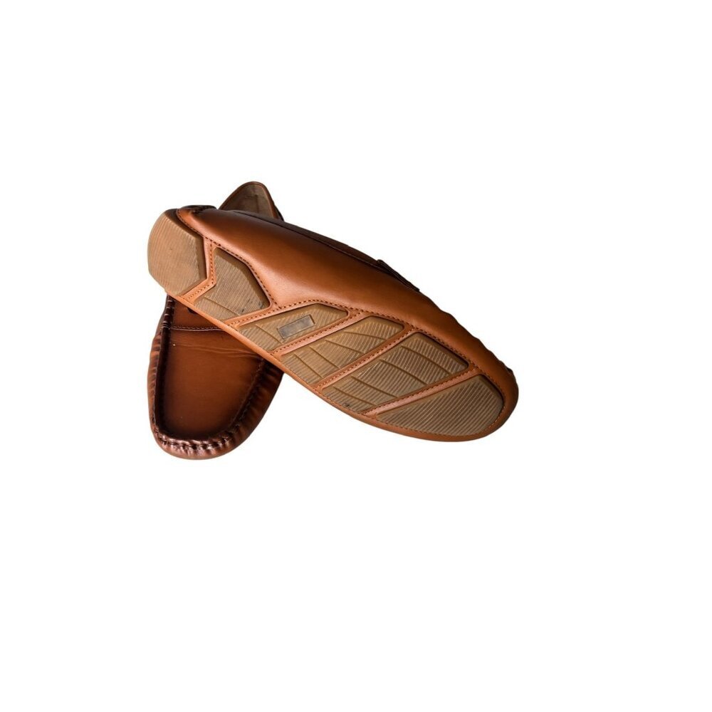 Vostey Milan Men's Brown Loafers - Picture 3 of 5